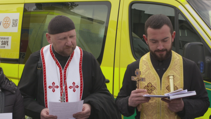 13 ambulances vertrekken vanuit Destelbergen naar Oekraïne 